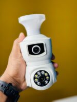 V380 E9 Dual Lens Bulb PTZ IP Camera
