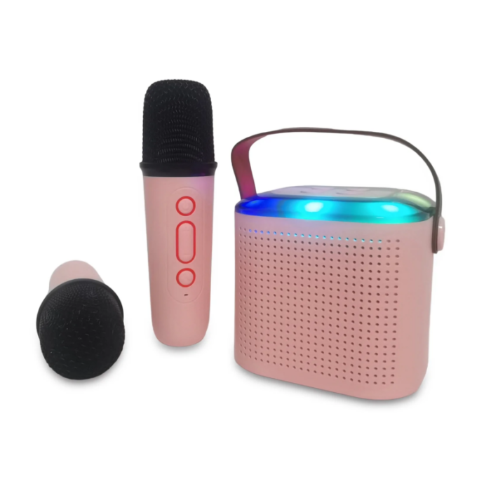 Y1 Wireless Dual Microphones Karaoke Speaker