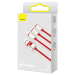 Baseus One-for-Three Data Cable USB to M+L+C