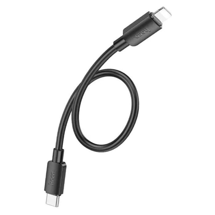 Hoco X96 20W 2.4A (C-to-iP) Short Charging Data Cable