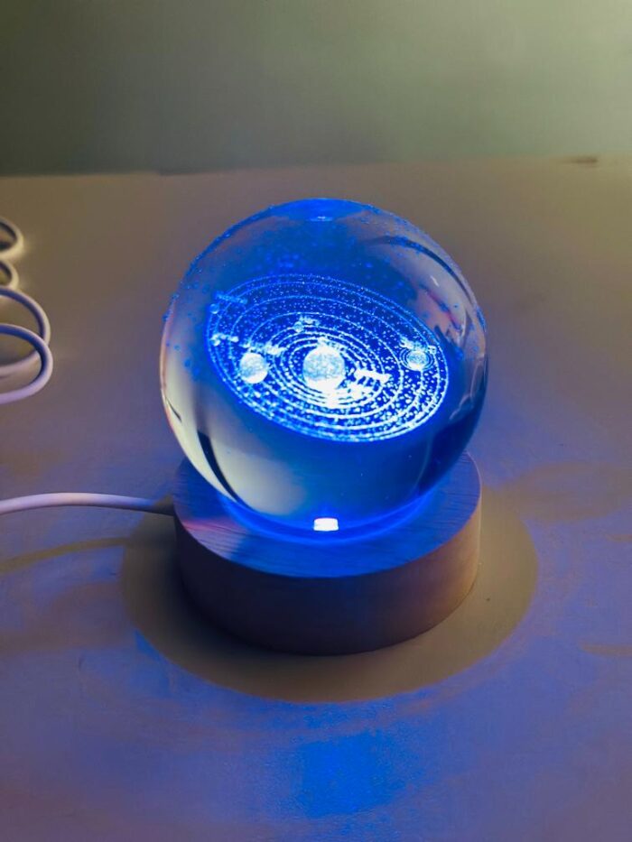 Galaxy 3D Crystal Ball