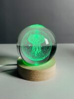 Jellyfish 3D Crystal Ball