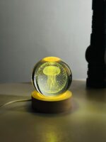 Jellyfish 3D Crystal Ball