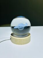 Saturn 3D Crystal Ball