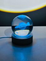 Saturn 3D Crystal Ball
