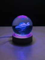 Saturn 3D Crystal Ball