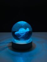 Saturn 3D Crystal Ball