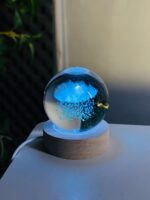 Rain Cloud 3D Crystal Ball