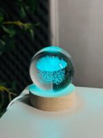 Rain Cloud 3D Crystal Ball
