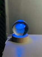 Rain Cloud 3D Crystal Ball