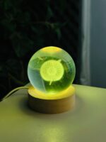 Dandelion 3D Crystal Ball