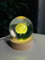 Dandelion 3D Crystal Ball