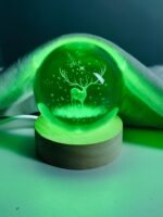 Deer 3D Crystal Ball