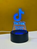 TikTok Edition Customizable Multicolor Acrylic Night Lamp