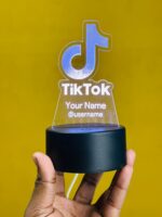TikTok Edition Customizable Multicolor Acrylic Night Lamp