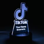 TikTok Edition Customizable Multicolor Acrylic Night Lamp