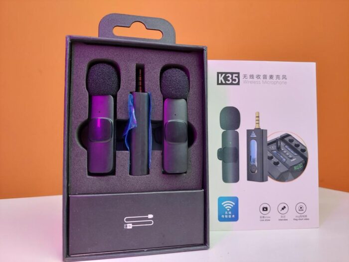 K35 Dual Wireless Microphone