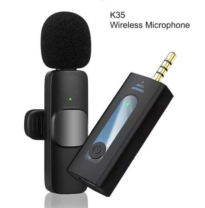 K35 Dual Wireless Microphone