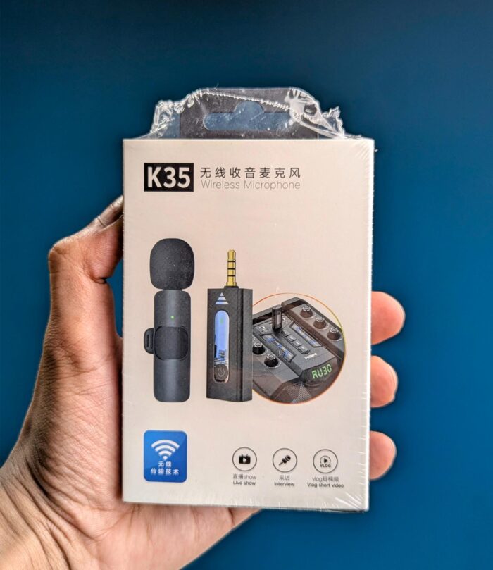 K35 Dual Wireless Microphone