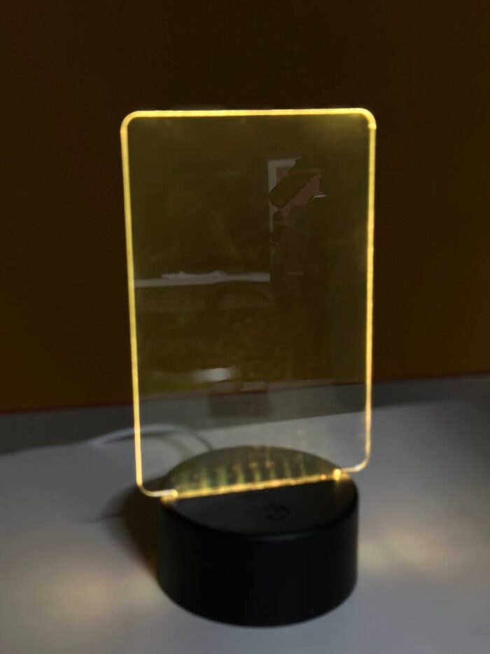 Acrylic Multicolor Night Lamp