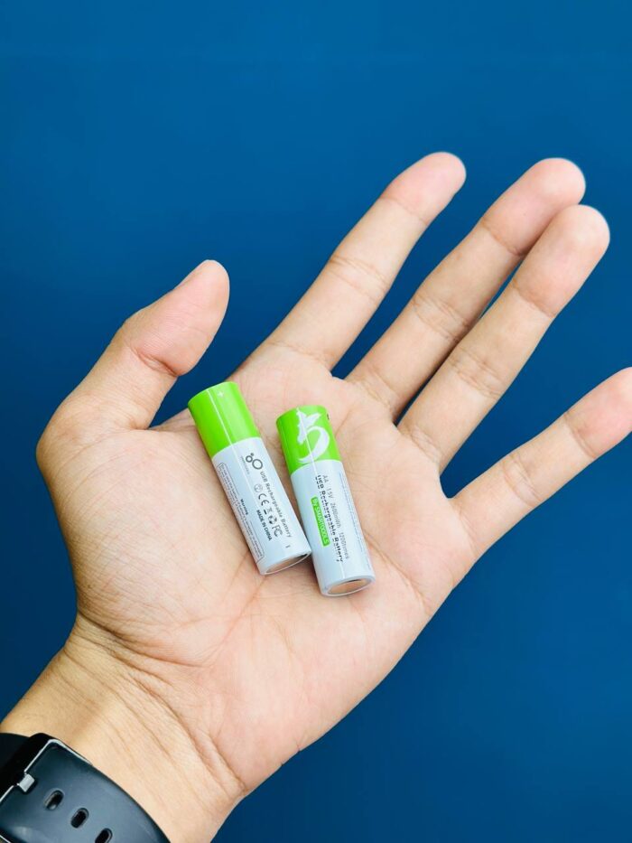 SmarToools RB20 AA & AAA 1.5V 750 mWh Rechargeable Battery (2Pcs Set) - Image 4