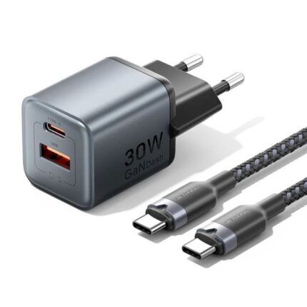 Vention 2-Port USB (C + A) GaN Charger