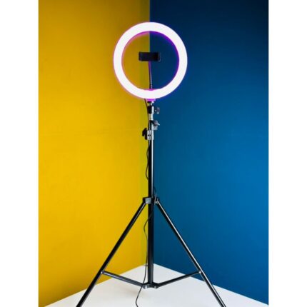 RGB LED Ring Light with Tripod