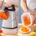 Multifunctional 4‑Sided Box Grater