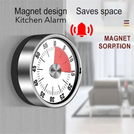 Mechanical Timer Kitchen Cooking Countdown Alarm Clock
